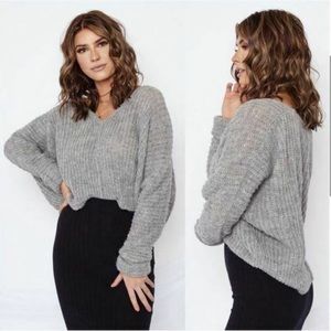 Free People Moonbeam V-Neck Sweater